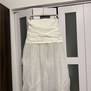 Zara White Skirt